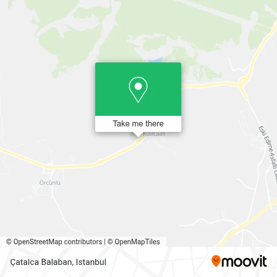 Çatalca Balaban map