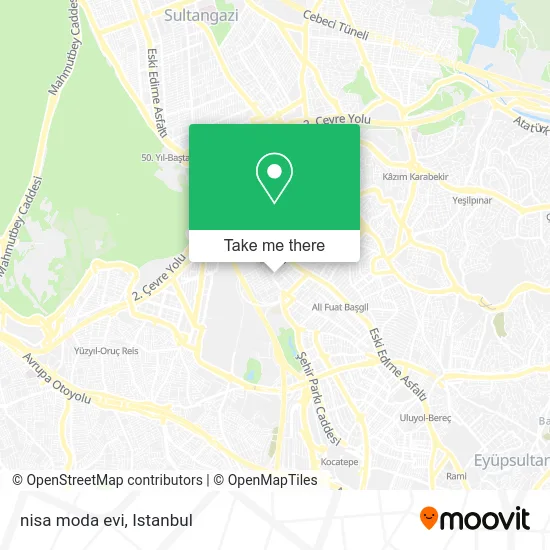 nisa moda evi map