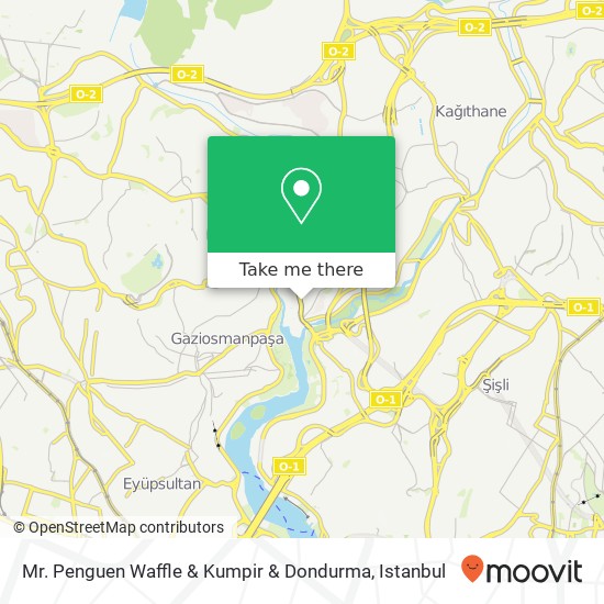 Mr. Penguen Waffle & Kumpir & Dondurma map