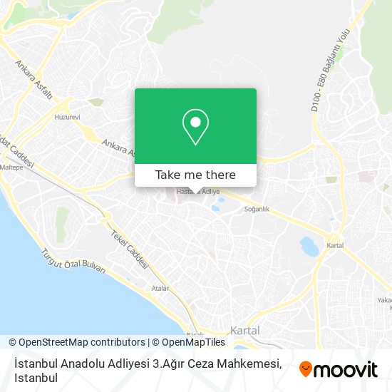 İstanbul Anadolu Adliyesi 3.Ağır Ceza Mahkemesi map