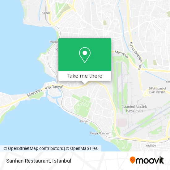 Sarıhan Restaurant map