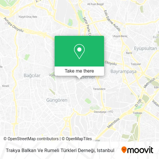 Trakya Balkan Ve Rumeli Türkleri Derneği map