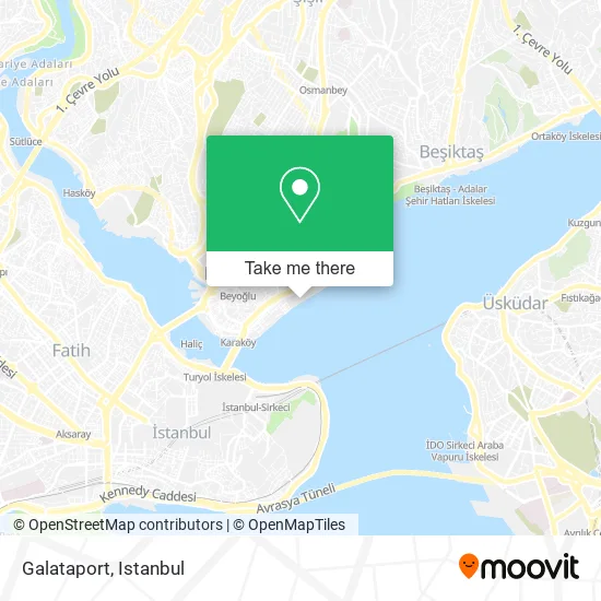 Galataport map