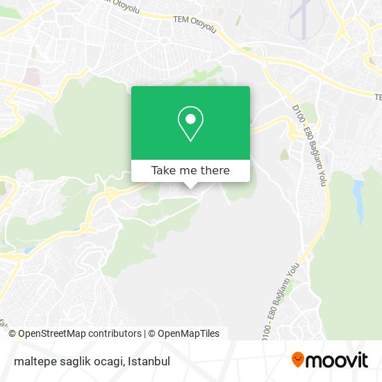 maltepe saglik ocagi map