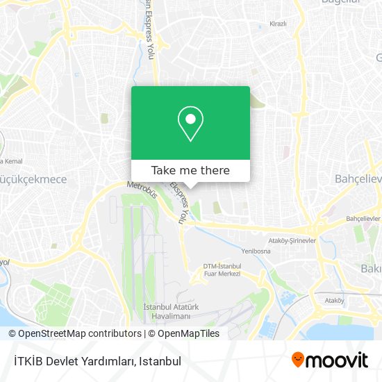 İTKİB Devlet Yardımları map