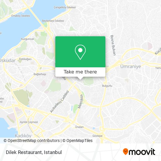 Dilek Restaurant map