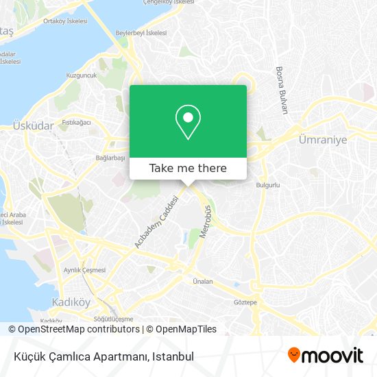 Küçük Çamlıca Apartmanı map