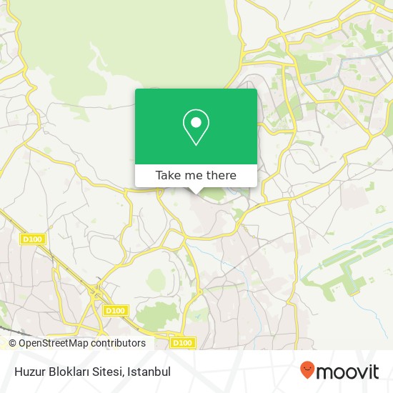 Huzur Blokları Sitesi map