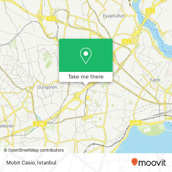 Mobit Casio map