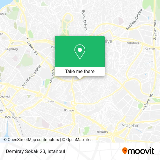 Demiray Sokak 23 map