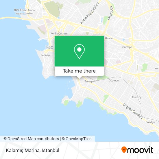Kalamış Marina map