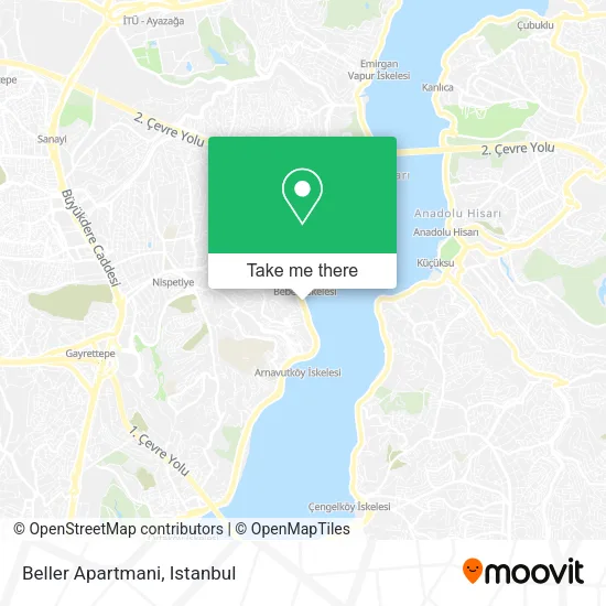 Beller Apartmani map