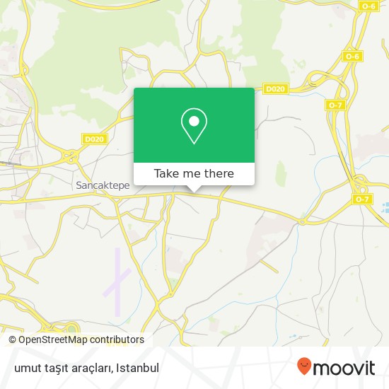 umut taşıt araçları map