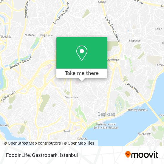 FoodinLife, Gastropark map