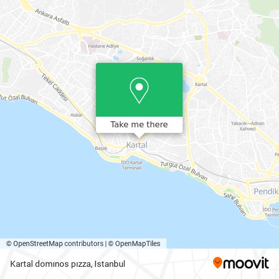 Kartal domınos pızza map