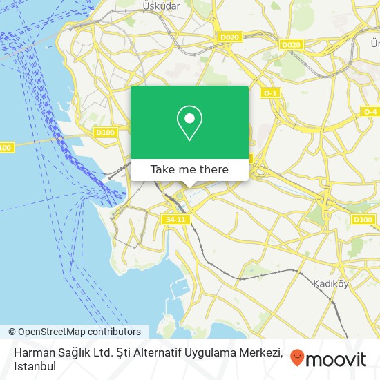 Harman Sağlık Ltd. Şti Alternatif Uygulama Merkezi map