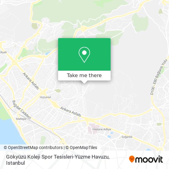 Gökyüzü Koleji Spor Tesisleri-Yüzme Havuzu map