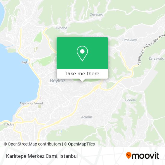 Karlıtepe Merkez Cami map