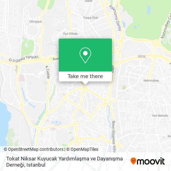 Tokat Niksar Kuyucak Yardımlaşma ve Dayanışma Derneği map