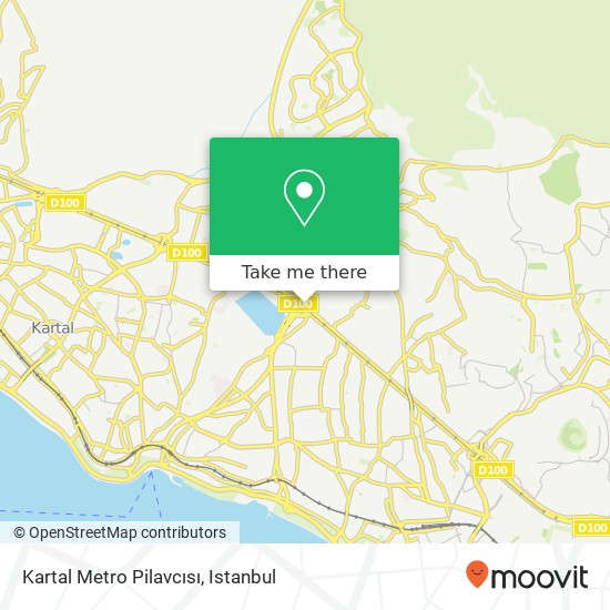 Kartal Metro Pilavcısı map