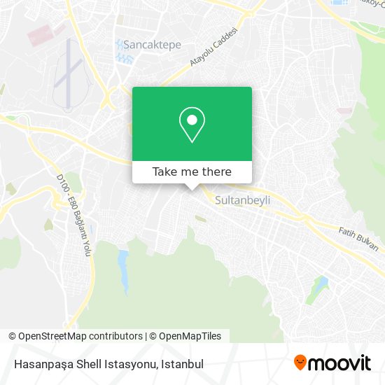 Hasanpaşa Shell Istasyonu map
