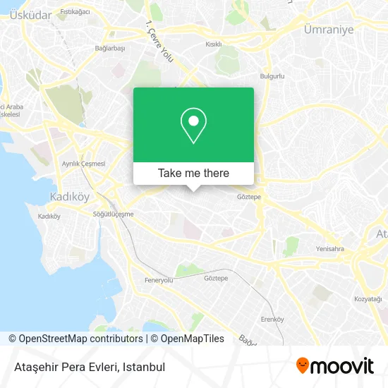 Ataşehir Pera Evleri map