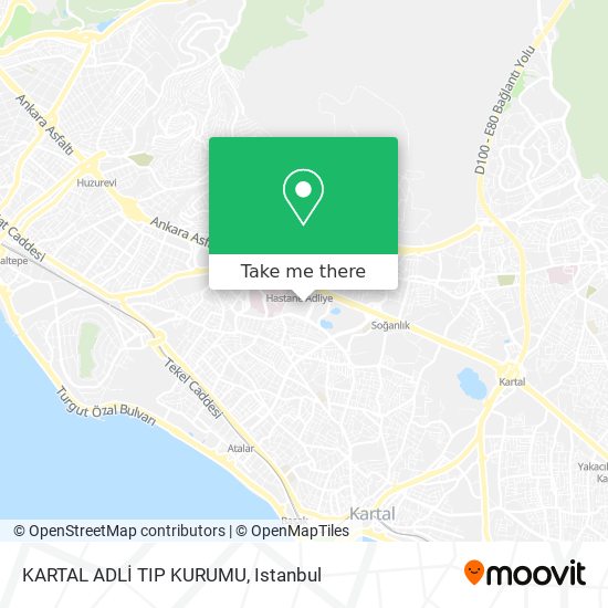 KARTAL ADLİ TIP KURUMU map