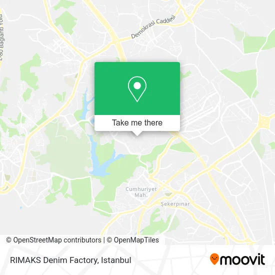 RIMAKS Denim Factory map