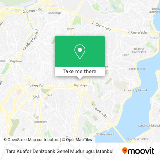 Tara Kuafor Denizbank Genel Mudurlugu map