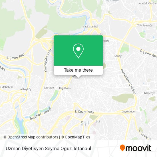 Uzman Diyetisyen Seyma Oguz map