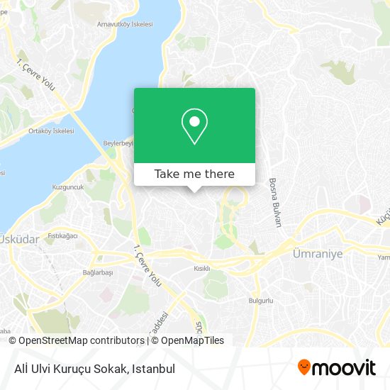 Alİ Ulvi Kuruçu Sokak map