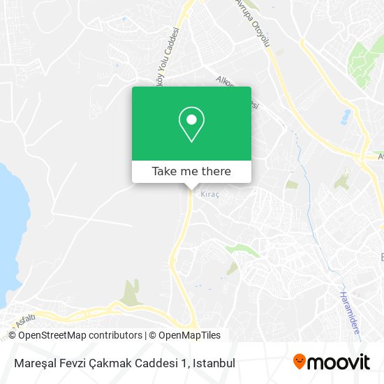 Mareşal Fevzi Çakmak Caddesi 1 map