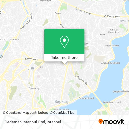 Dedeman İstanbul Otel map