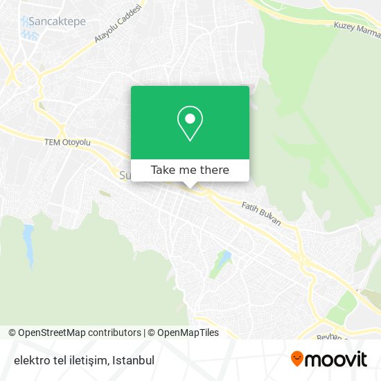 elektro tel iletişim map