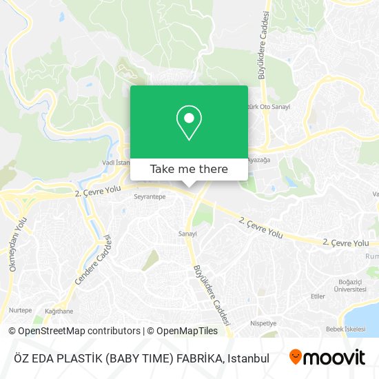 ÖZ EDA PLASTİK (BABY TIME) FABRİKA map