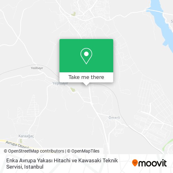 Enka Avrupa Yakası Hitachi ve Kawasaki Teknik Servisi map