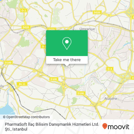 PharmaSoft İlaç Bilisim Danışmanlık Hizmetleri Ltd. Şti. map