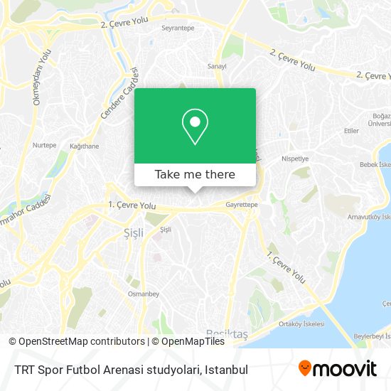TRT Spor Futbol Arenasi studyolari map