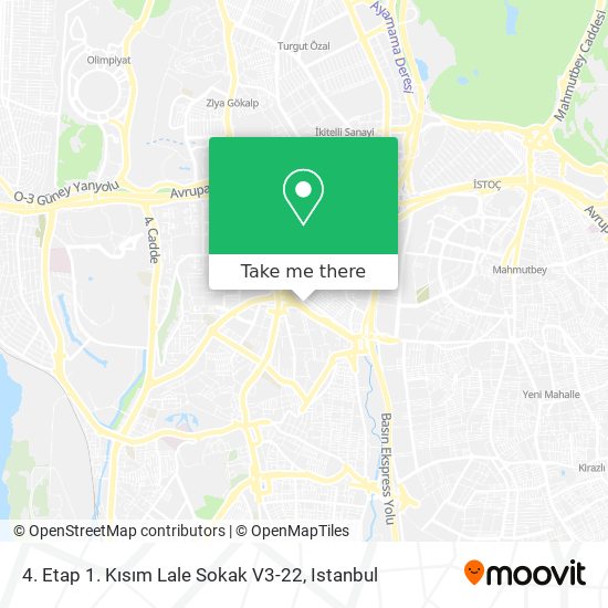 4. Etap 1. Kısım Lale Sokak V3-22 map