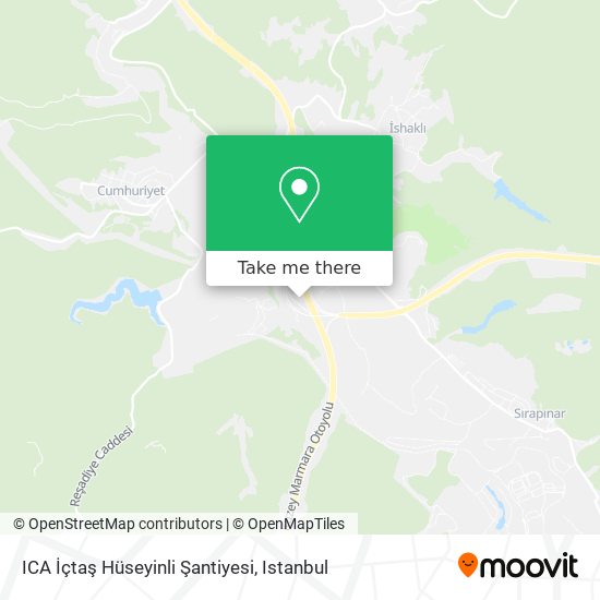ICA İçtaş Hüseyinli Şantiyesi map