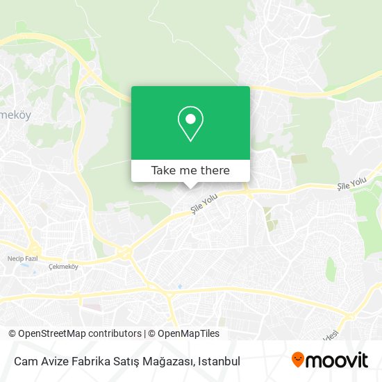 Cam Avize Fabrika Satış Mağazası map