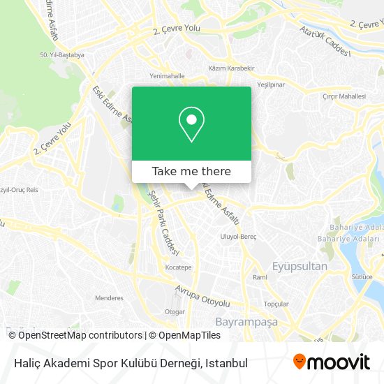 Haliç Akademi Spor Kulübü Derneği map