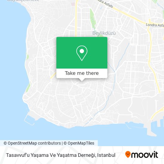 Tasavvuf'u Yaşama Ve Yaşatma Derneği map