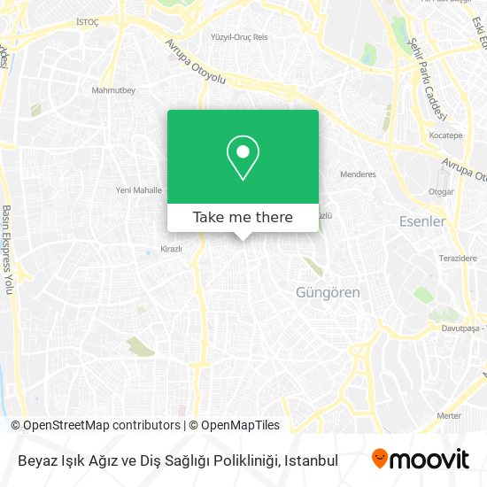 Beyaz Işık Ağız ve Diş Sağlığı Polikliniği map