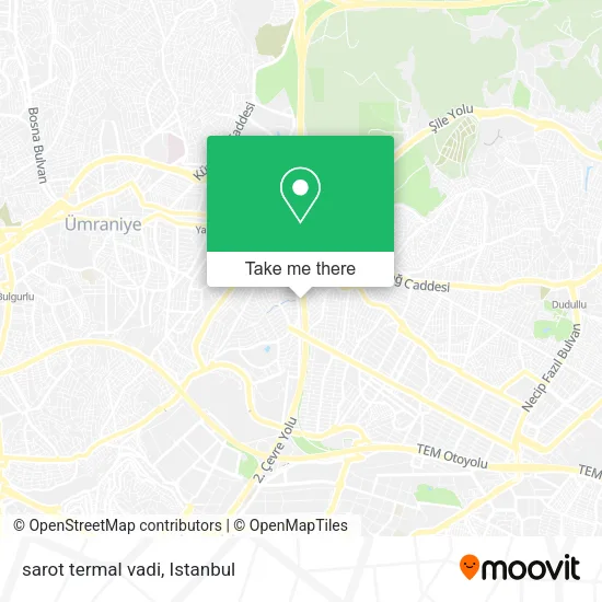 sarot termal vadi map