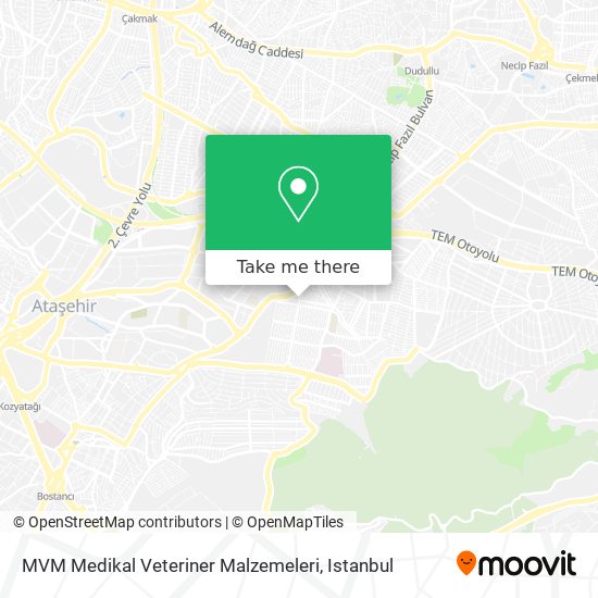 MVM Medikal  Veteriner Malzemeleri map