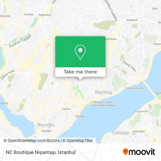 NC Boutique Nişantaşı map