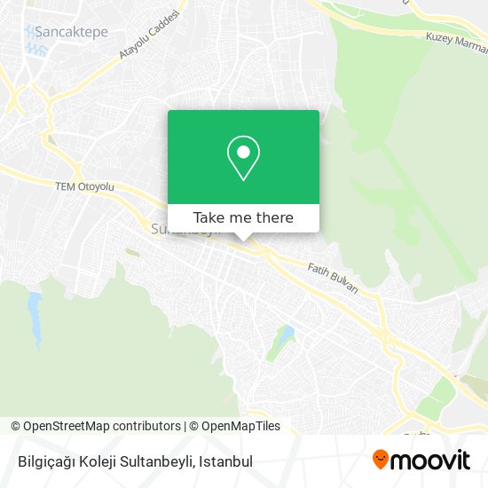 Bilgiçağı Koleji Sultanbeyli map