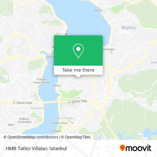 HMB Tatlıcı Villaları map