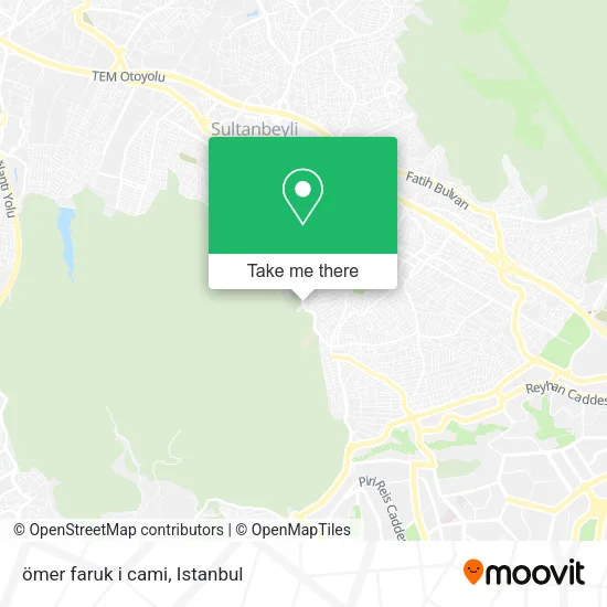 ömer faruk i cami map